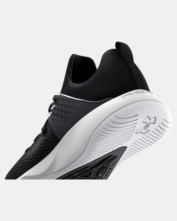 Chaussures d'entraînement UA HOVR™ Rise 3 pour homme, Black, pdpMainDesktop image number 5